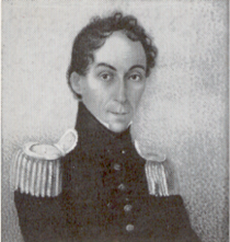 Simón Bolívar: Pío Domínguez (1829) Camino de Pasto