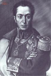 Simón Bolívar: J.J. Makers (1830) 