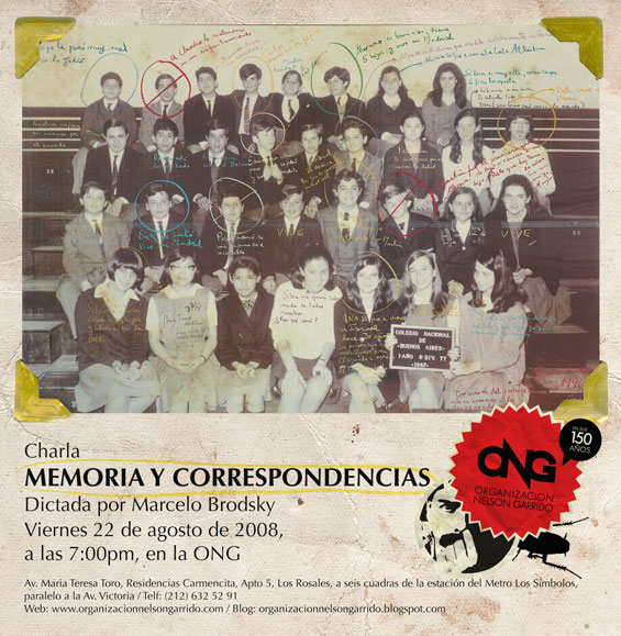 LaONG_Eventos_MemoriaYCorrespondencia_MarceloBrodsky_2008.jpg